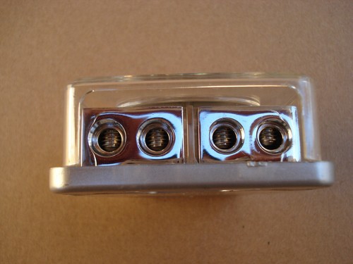 NOS STINGER Power Distribution Block Two 2 AWG Input Four 8-10 AWG outputs - Picture 3 of 5