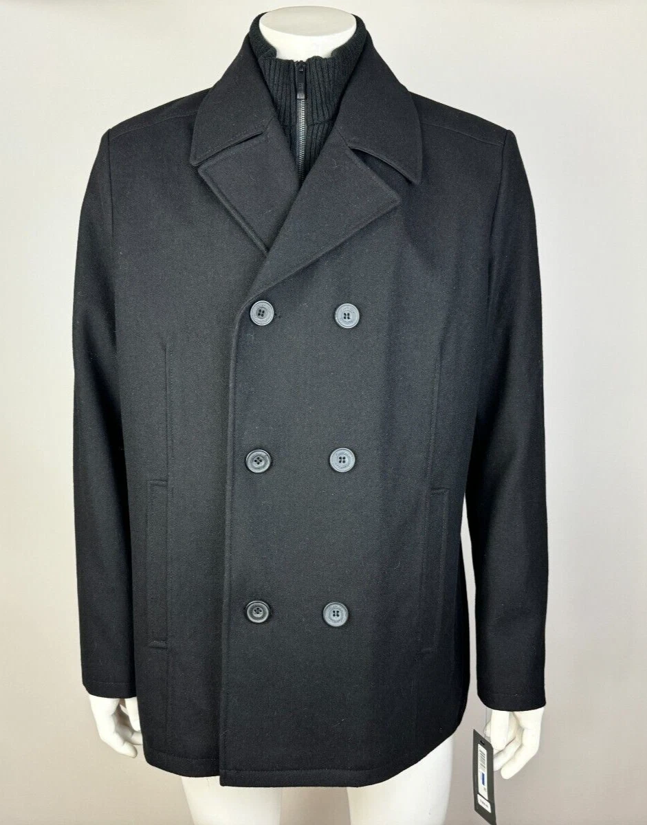 Zip Pea Coat Coats for Men for sale | eBay