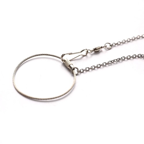 Bird Parrot Foot Chain Stainless Steel Ankle Foot Ring officiel Stand Chain Bird Train-wf