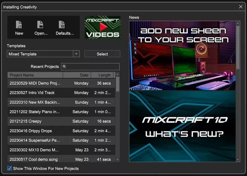 Acoustica Mixcraft 10.6 Recording Studio Production Software Activation Card - Image 4 of 4