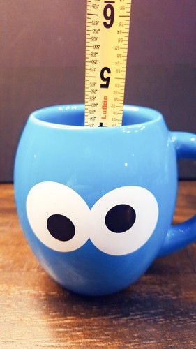 2010 Vandor Sesame Street Cookie Monster Coffee Mug/Sesame Workshop 4 5/8"H - Picture 5 of 8