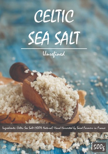 Celtic Sea Salt - 500g | 100% Natural Celtic Salt With 82+ Minerals - 第 1/9 張圖片
