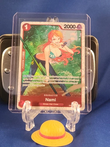 Nami - OP01-016 - Rare - ST10 Alt Art - English - Near Mint - One Piece CCG