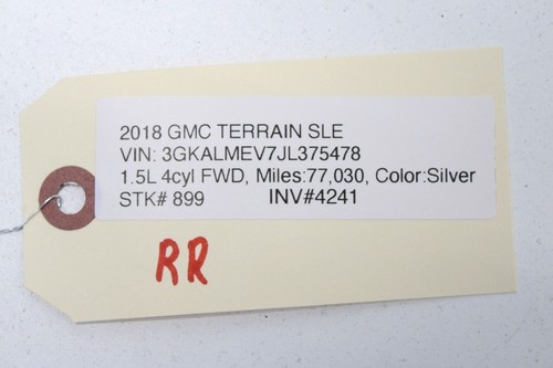 2018-2024 GMC TERRAIN REAR RIGHT PASSENGER SIDE EXTERIOR DOOR HANDLE BRACKET OEM - Bild 7 von 7