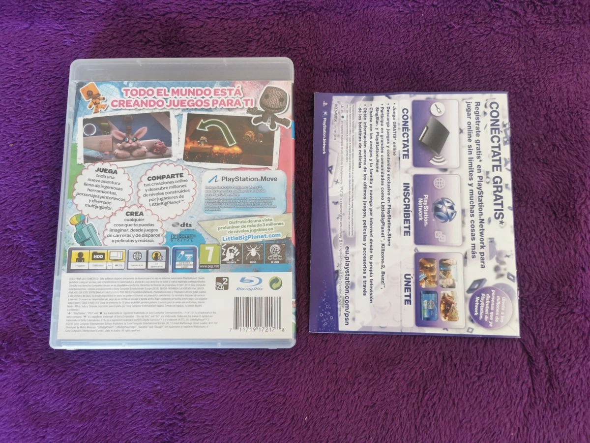 LITTLE BIG PLANET 2 Pal Esp Muy Buen estado PlayStation Ps3