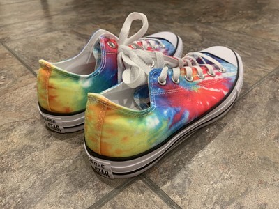 rainbow tie dye converse