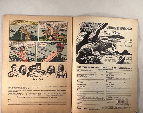 3 Vintage 1952 Comics über Dell, Tarzan, Cisco Kid, Little Beaver - Bild 5 von 18