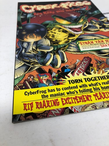 Cyberfrog Issue #1 Ethan Van Sciver Harris Comics 1996 Signed Autographed + CoA - Picture 12 of 12