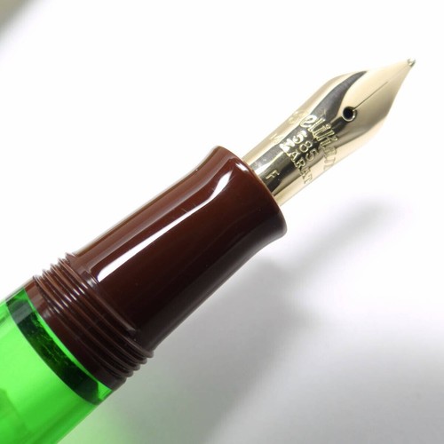 Pelikan Füllfederhalter M101N Special Edition Schildpatt braun Resinfeder 14C F - Bild 7 von 7