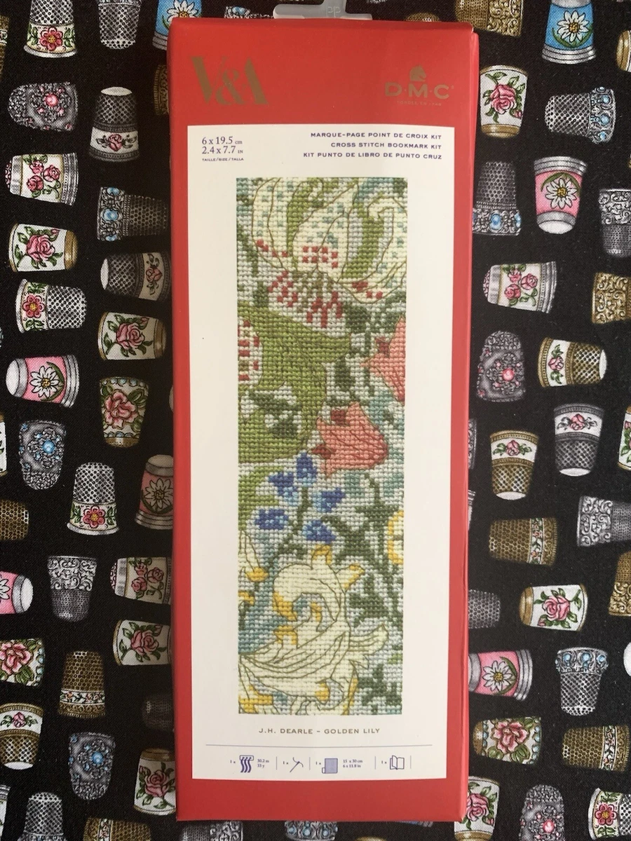 Voor Ervaren Borduurders DMC Kruissteek Kit The Kiss – Borduurpakket Met Canvas, Mouliné Garen, Naald En Instructie Borduur Instructies