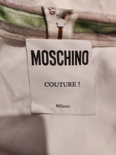 MOSCHINO COUTURE Trompe L'oeil-Printed Dress - IT 38 / UK 6 - Picture 10 of 15