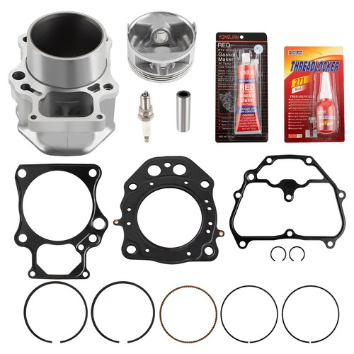 CYLINDER PISTON KIT TOP END REBUILD SET For 2007-18 Honda TRX420 TRX 420 Rancher - Picture 2 of 12