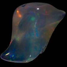 Natural Welo Fire Ethiopian Opal Polished Rough Gemstone 2.5 Ct 14X7X6mm EE41084