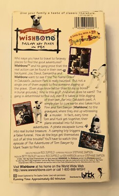 その他 Wishbone: A Tail in Twain [VHS] [Import] VHS Wishbone - A Tail In Twain / Wishbone as Tom Sawyer (VHS