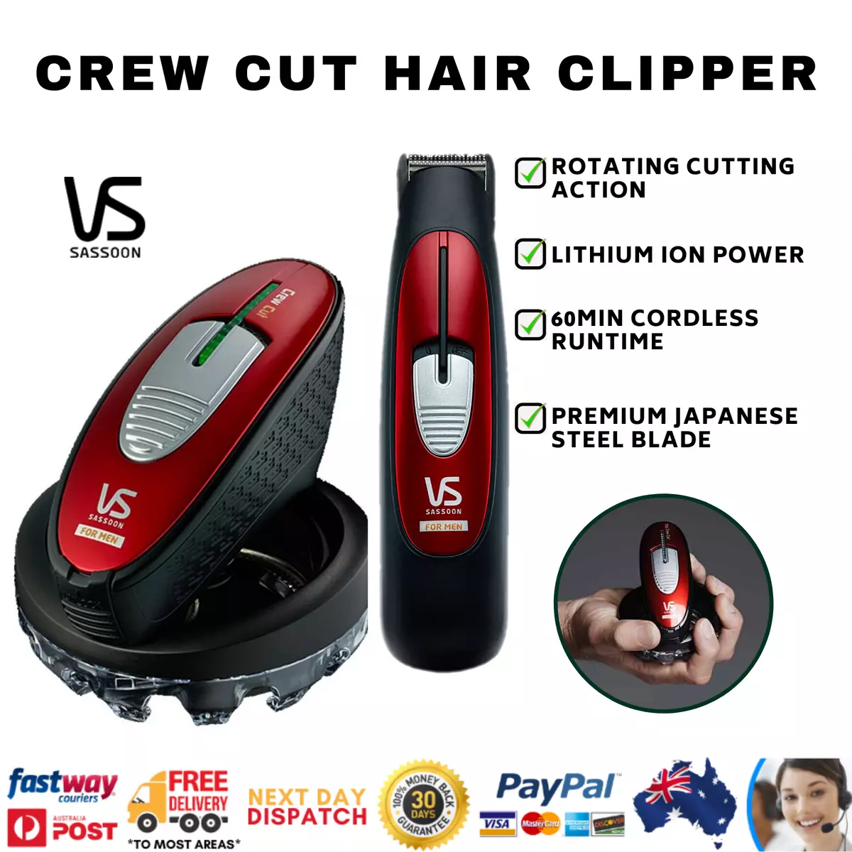 Crew cut hair sales clippers