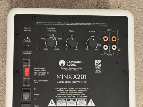 Cambridge Audio S212 2.1 passive speaker set - white - Picture 15 of 20