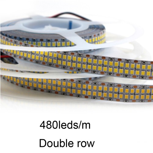 1/5M 240leds/m 480leds/M LED Strip 2835 12V 24V Flexible Warm White/White Neon - Picture 14 of 15
