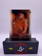 2003-04 Upper Deck LeBron James Box Set ROOKIE CARD #17 - On The Air. rookie card picture