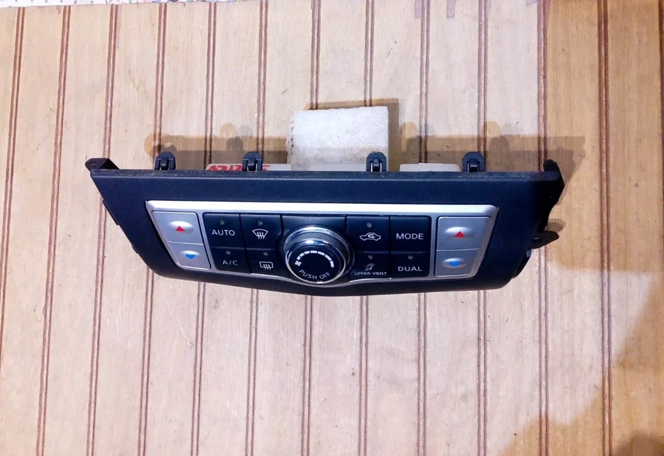 Nissan Murano 2009 módulo de control de clima con identificación de ajuste negro 275001aa0a probado OEM  Foto 4 de 4