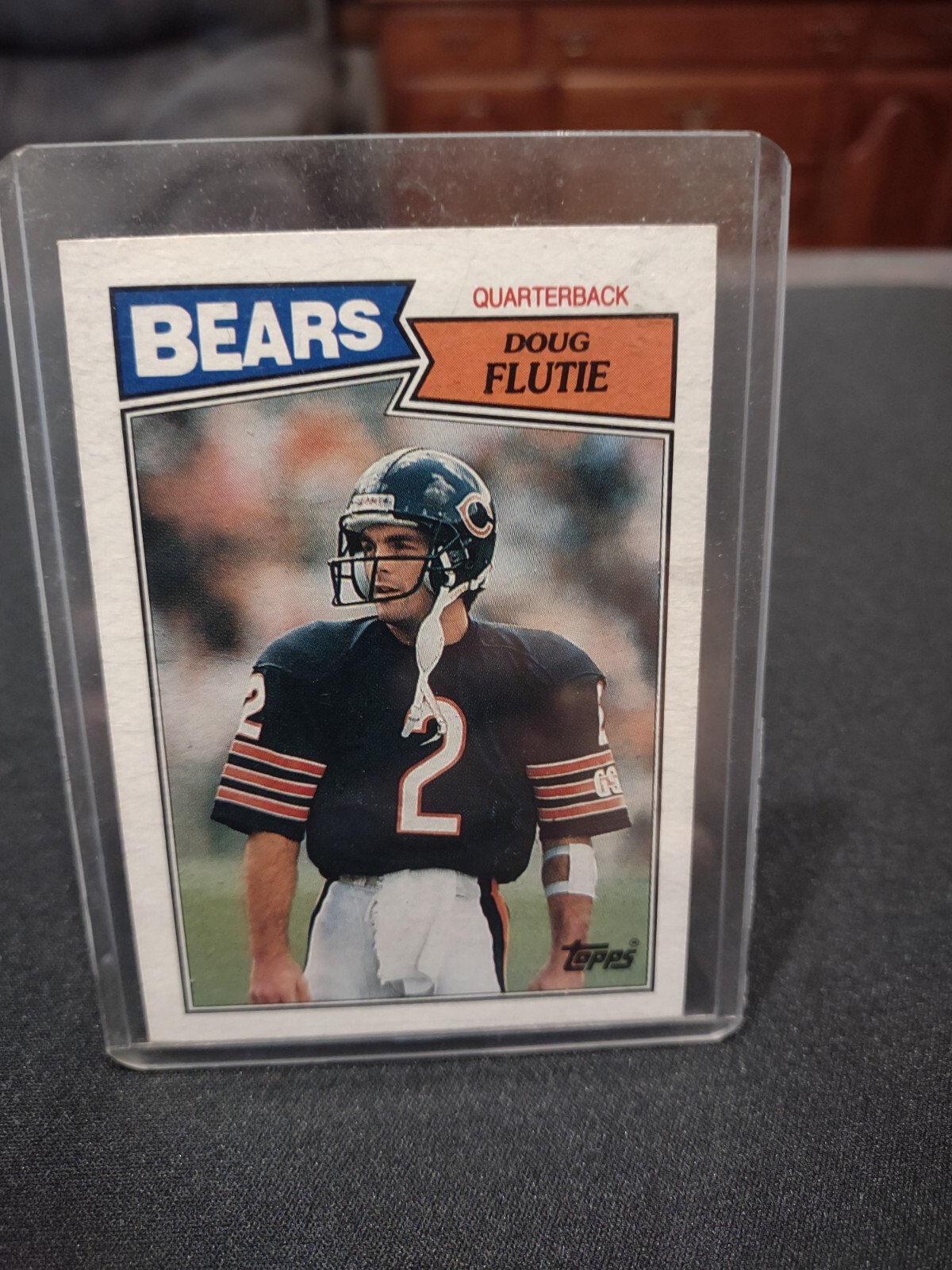1987 Topps Doug Flutie 45 Rookie Card