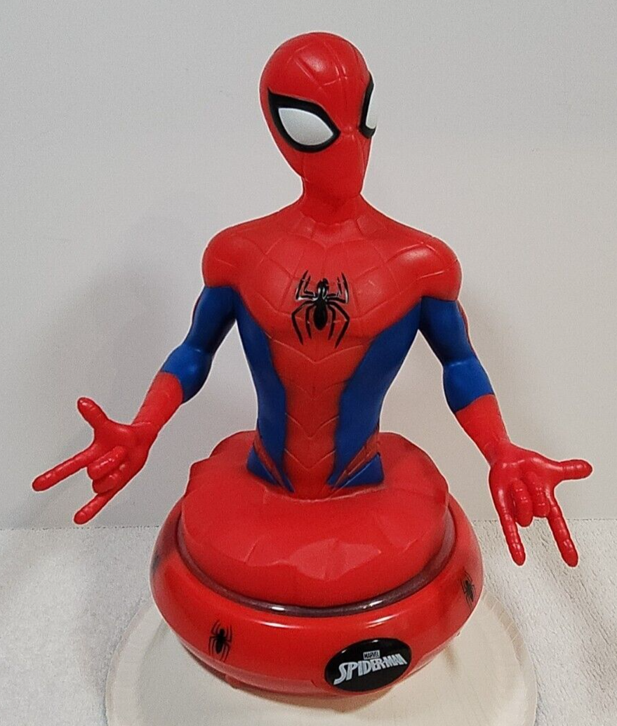 MARVEL - スパイダーマン ランプ Amazon.co.jp : Idea Nuova マーベル スパイダーマン 回転LED