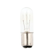 LAMPADINA PER MACCHINA DA CUCIRE BA15D 15W INCANDESCENZA 16X45mm luce lampada