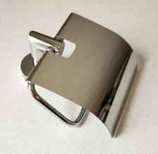 ICO Bath V63053 Volkano Summit Wall Mounted Euro Bar Toilet Paper Holder, Chrome