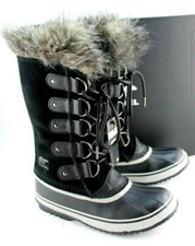 SOREL Joan of Arctic Size 7 M Black Women’s Winter Snow Boots RETAIL $240