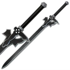 43" SAO Kiritos Elucidator Anime Espuma Espada LARP Juegos con disfraces Espada Arte en línea NUEVO