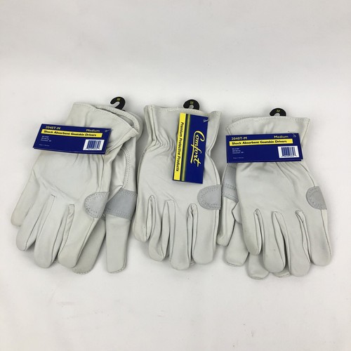 3 Komfortkleidung & Handschuhe 2040T stoßdämpfend Ziegenfell Fahrer Handschuhe MEDIUM - Bild 5 von 5