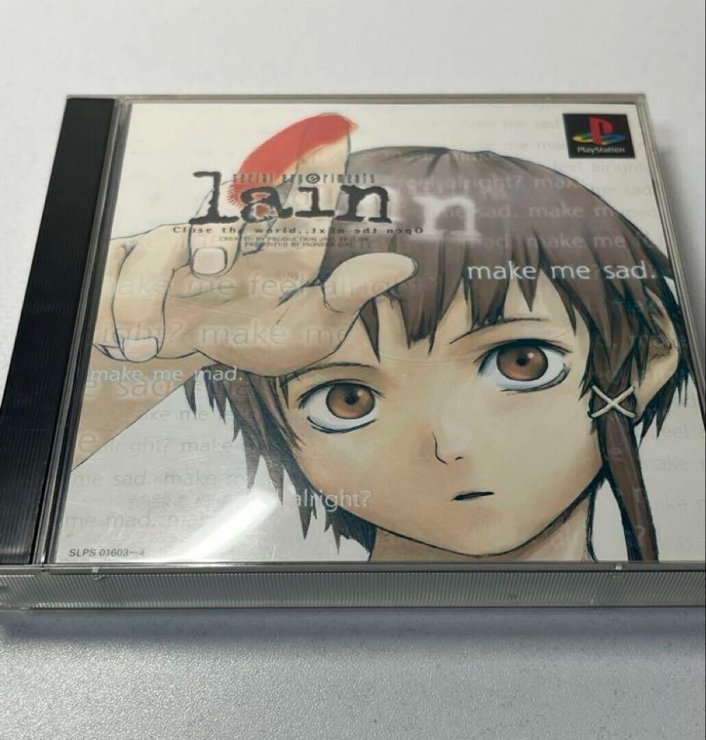 From Japan Sony Playstation PS Pioneer Serial Experiments From Japan Sony Playstation PS Pioneer Serial Experiments