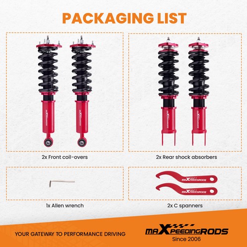 MaXpeedingrods 24 Way Damper Adjustable Coilovers For Nissan 370Z Z34 2009-2018 - Picture 14 of 14