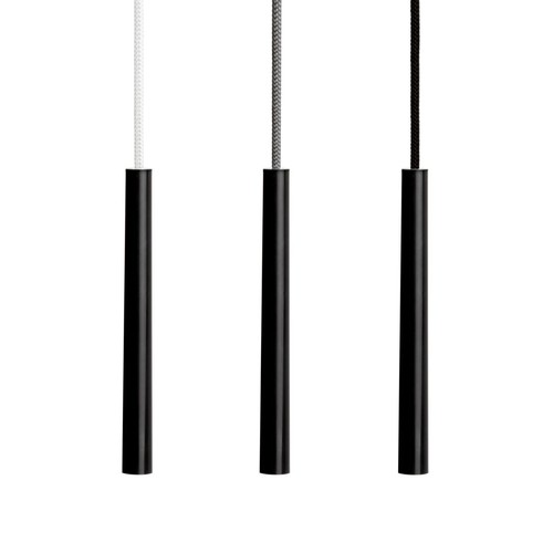 Maniglia e connettore stringa cavo estraibile, design leggero stile penna. Jet Black. - Foto 13 di 26