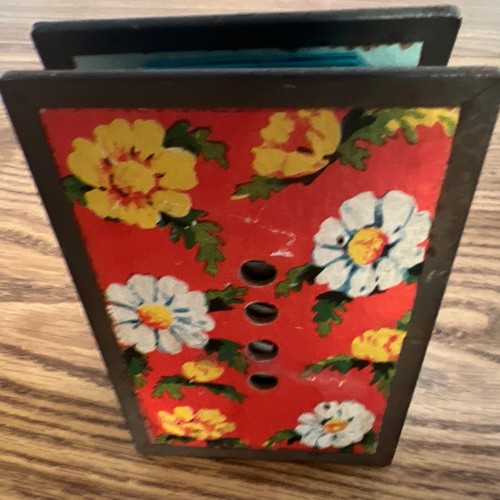 Rare Small Vintage CHILD’S TOY ACCORDION ~ Made in Japan ~ Works ~ Paper & Wood - Picture 9 of 12