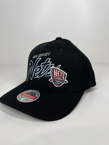 NBA New Jersey Nets cap hat Mitchell & Ness adult adjustable one size fits most - Picture 3 of 10