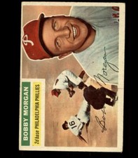 1956 BOBBY MORGAN TOPPS #337 PHILLIES VG/EX *R1700