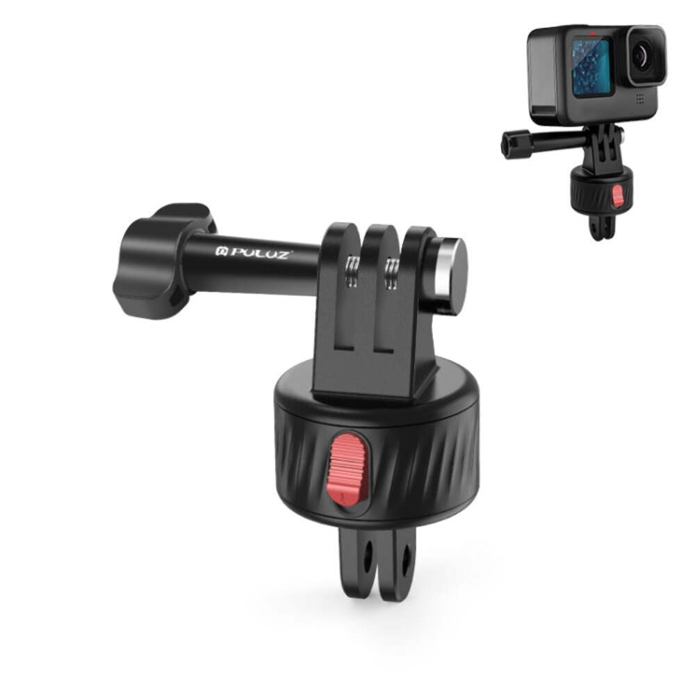 PULUZ Action Camera Magnetic Base Adapter (Black)-image