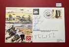 D53 FDC Falklands Campaign Army 1996 Sign - General Sir Rose, Crew of 5 Hercules