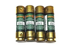 Brush Class RK5 45A 250V Fuse ECNR-45 [Lot of 4]