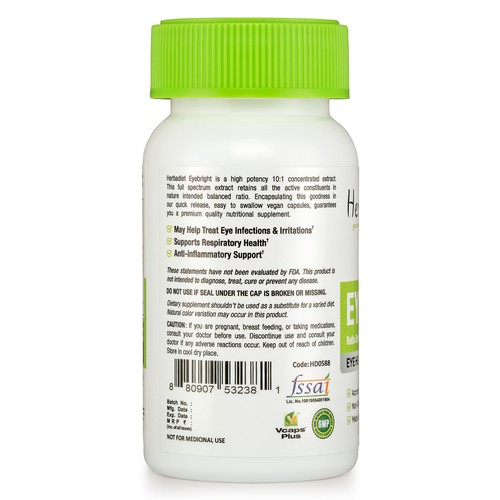 Eye Complex Eyebright Extract Capsule Eye Health Care Vision Support Supplement - Picture 3 of 4