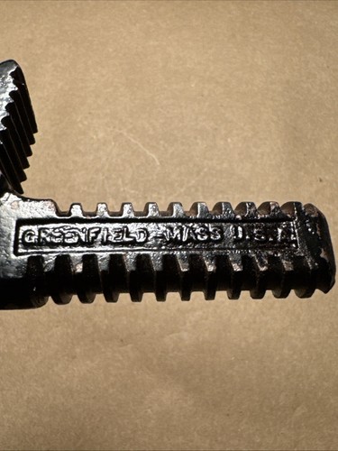 Antique Little Giant 10” Offset Adjustable Reversible Wrench - Picture 10 of 10