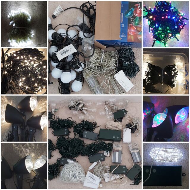 CarBoot House/ Garage Clearance Joblot Christmas Lights Mixed Lot Battery Main CarBoot House/ Garage Clearance Joblot Christmas Lights Mixed Lot Battery Main