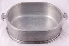 Antique Guardian Service Cast Aluminum Large ~12" Oval Cookware Pot no lid