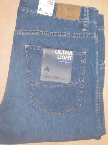 BRAX Jeans Stretchjeans Cádiz Verano Ultra Light Denim Jeans Azul, Denim Nuevo - Imagen 4 de 9