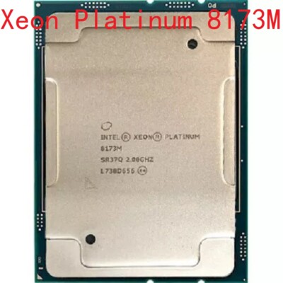 Intel Xeon Platinum 8173M SR37Q 2.00GHz 28-Core 38.5MB LGA-3647 CPU Processor