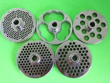 PICK YOUR SIZE #22 Meat grinder food chopper plate disc knife with HUB 3 3/16" 