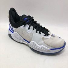 Nike PlayStation x PG 5 White Blue Nike Air Sz 9 /42.5 Basketball Athletic