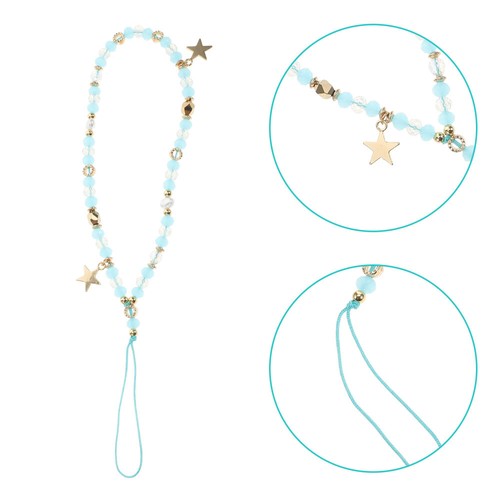 Mobile Phone Chain Ornaments Miss Camera Wrist Strap Beaded Charm - 第 1/12 張圖片