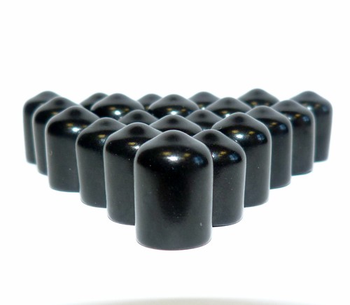 Pack of 50 10mm x 12.7mm PVC Caps, Finishing Cap, Masking Caps, End Cap, Capping - Picture 4 of 5