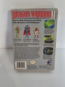 Dragon Warrior II 2 Nintendo NES Game Cartridge CIB Complete w/ Map, Box, Manual